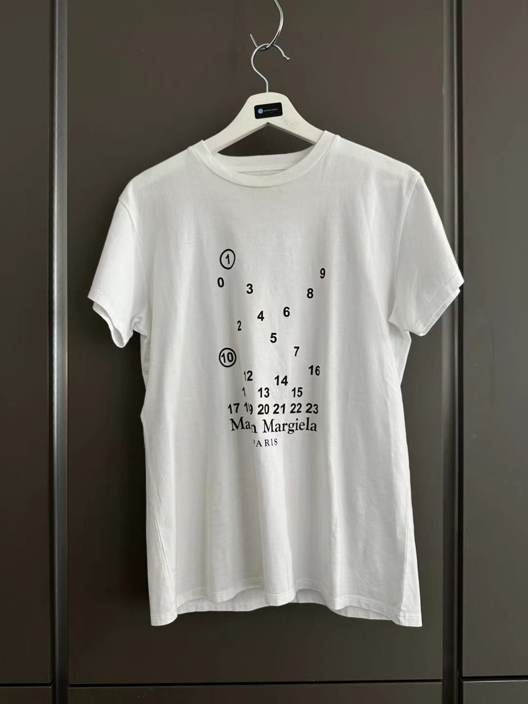 Maison Margiela Number Print T-shirt | The Sole Market