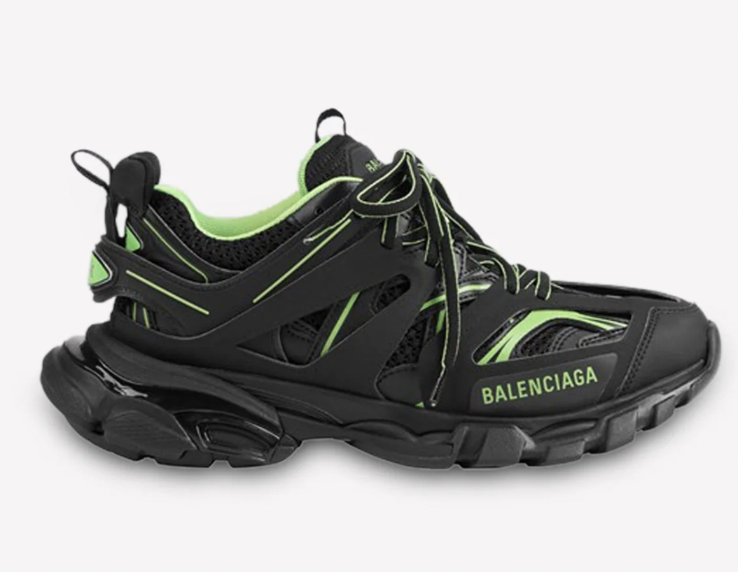 Balenciaga track sneaker black green The Sole Market