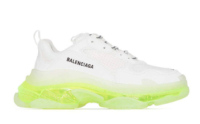 Balenciaga triple on sale s yellow white
