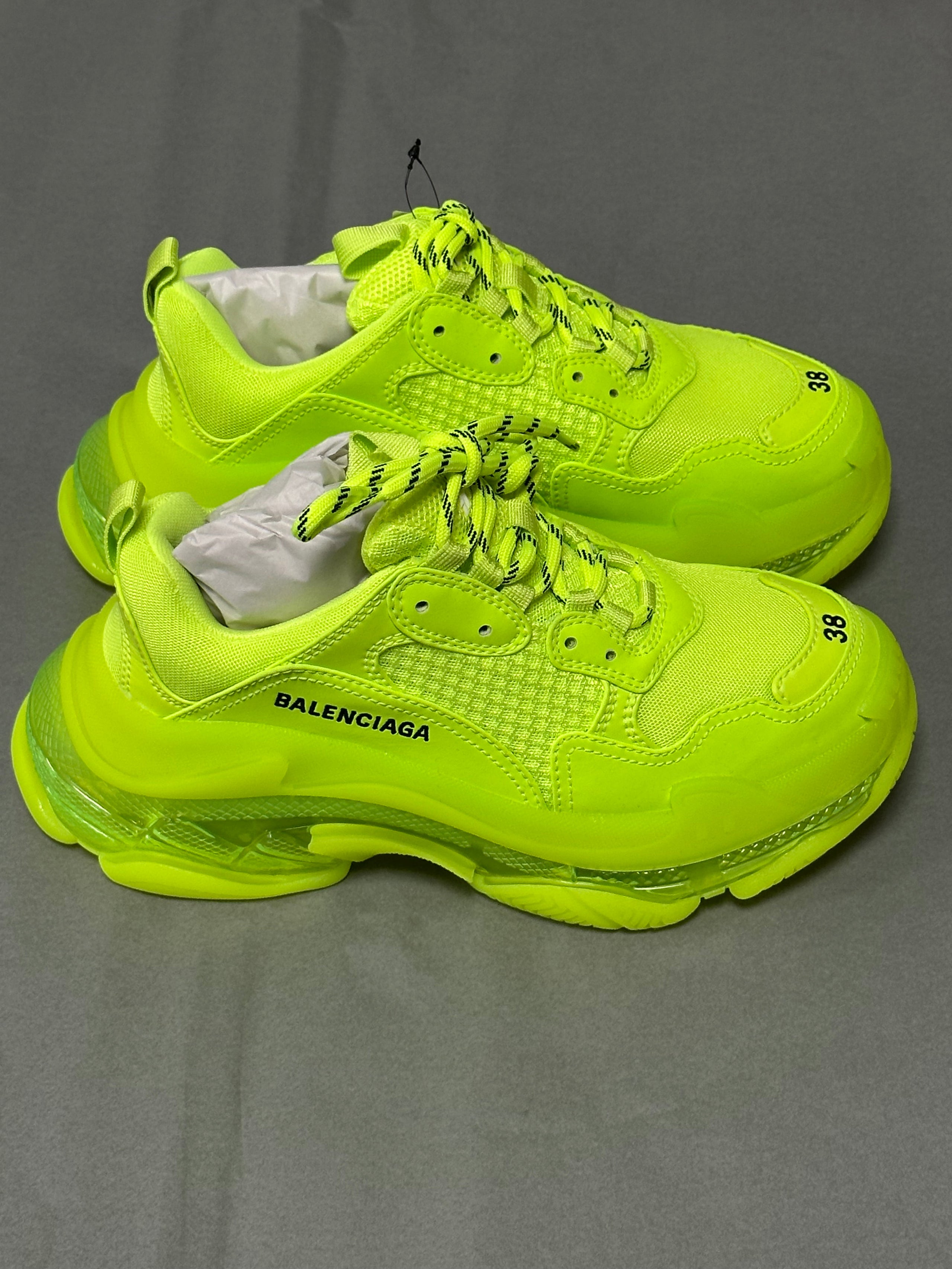 Balenciaga fluo green shop
