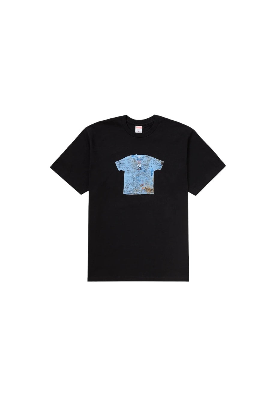 Supreme First Tee Black The Sole Market